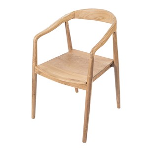 Tokyo - lot de 2 chaises en teck brut recyclé