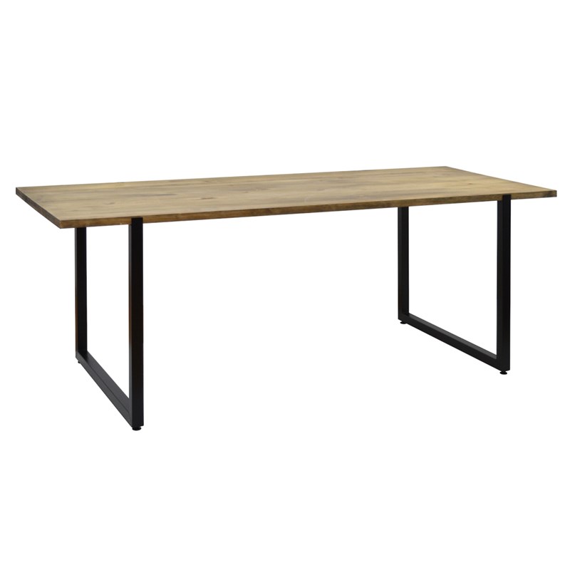 DSMeubles - Table salle à manger  uley 80x140x76cm