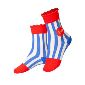 Chaussettes eat my socks pomme d'amour jr