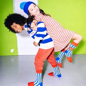 Chaussettes eat my socks pomme d'amour jr