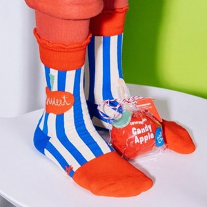 Chaussettes eat my socks pomme d'amour jr