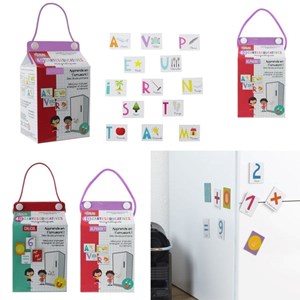 Carte educative aimantee x40 alphabet