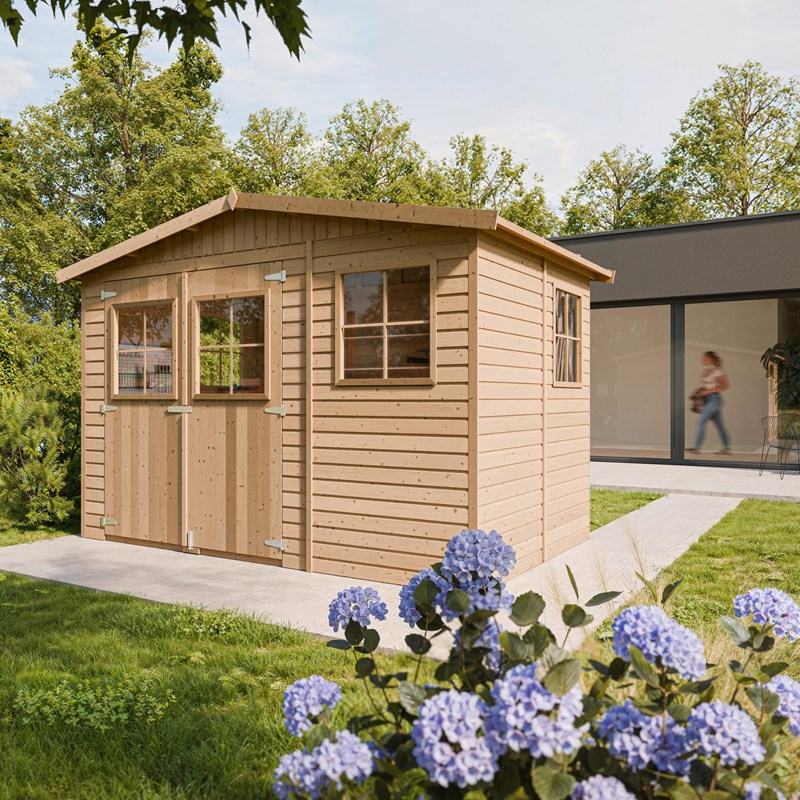 Timbela - Abri de jardin en bois cm 6 m²