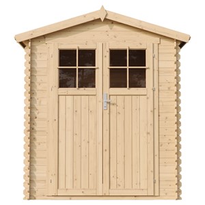 Abri de jardin en bois - l186xl196xh218 cm - 2,82 m2