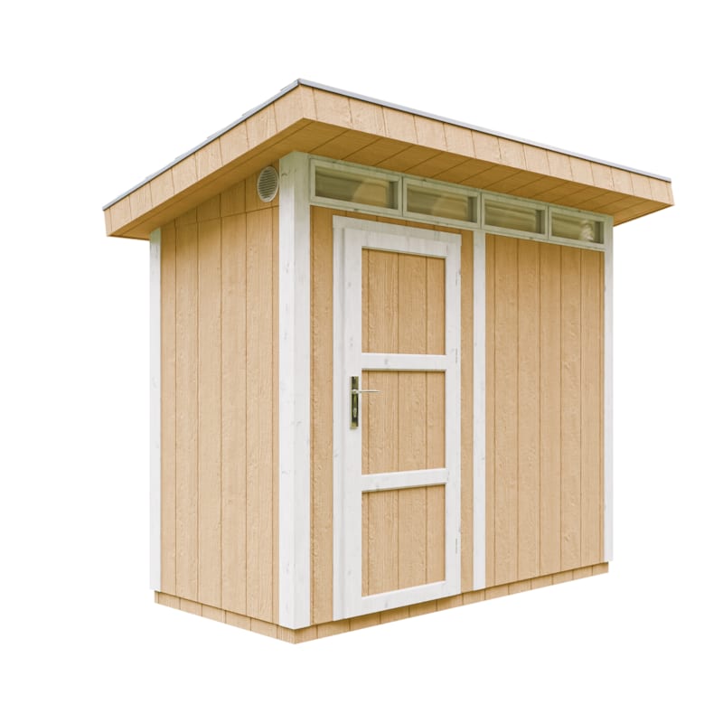 Timbela - Abri de jardin qualité premium 3m² l161xl294xh239 cm - jaune