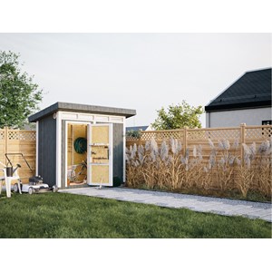 Abri de jardin qualité premium 3m² l161xl294xh239 cm - rouge