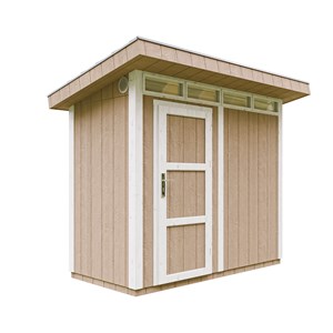 Abri de jardin qualité premium 3m² l161xl294xh239 cm - marron