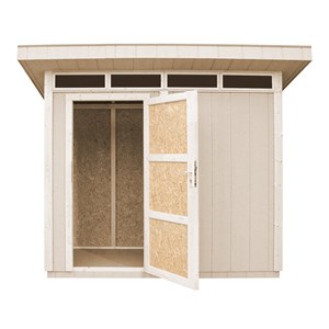 Abri de jardin qualité premium 3m² l161xl294xh239 cm - gris