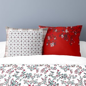 Housse de couette 200x200 + 2 taies flanelle