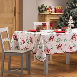 Nappe pere noel 150x240 cm