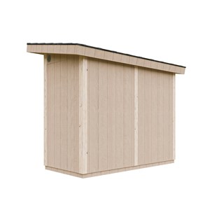 Abri de jardin qualité premium 3m² l161xl294xh239 cm - beige