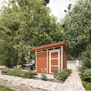 Abri de jardin qualité premium 6m² l294xl279xh237 cm - beige