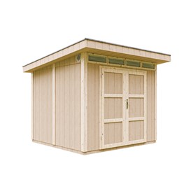Abri de jardin qualité premium 6m² l294xl279xh237 cm - beige
