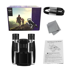 Jumelles caméra appareil photo numérique 12x32 avec écran digital optic