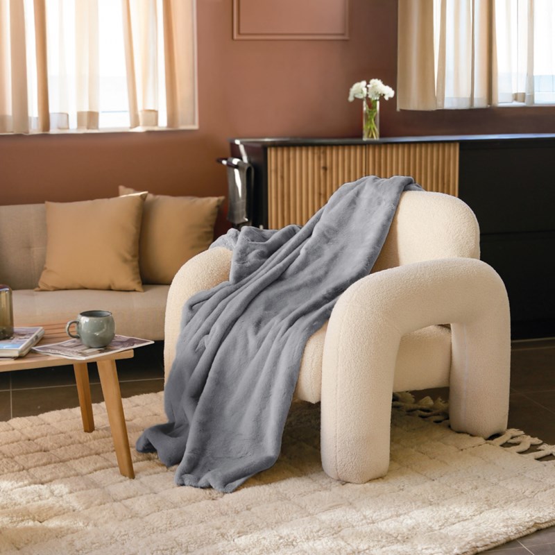 Couverture, plaid cosy ultra doux