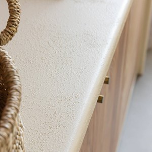 Buffet bois effet béton