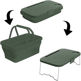 Panier pliable cao 3 en 1 et table de pique-nique