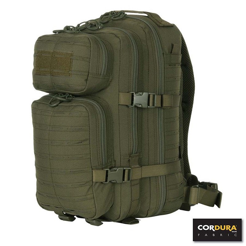 Sac à dos 101 inc assault 1-day cordura 28 litres découpe laser vert