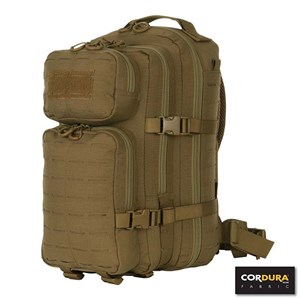 Sac à dos 101 inc assault 1-day cordura 28 litres découpe laser coyote