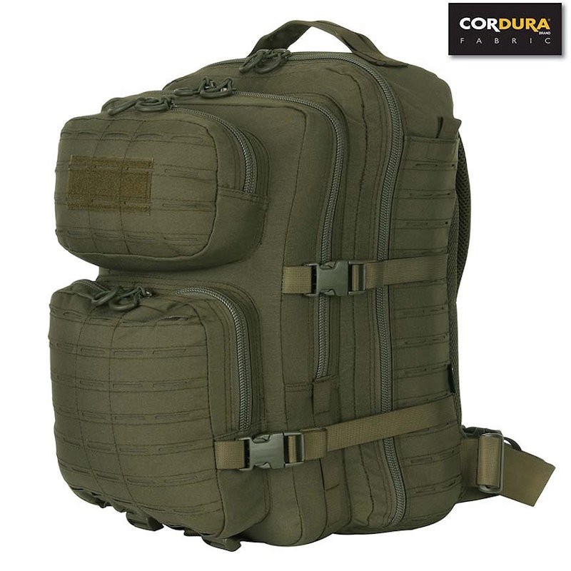 Sac à dos 101 inc assault 3-day cordura 40 litres découpe laser vert
