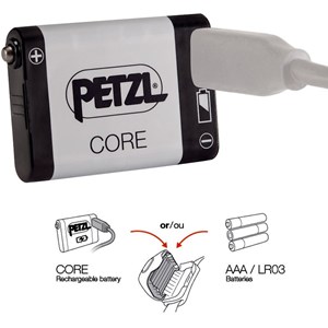 Batterie rechargeable petzl core hybrid