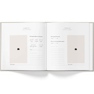 Livre à remplir enfant 2 à 5 ans pure lin (124 pages)