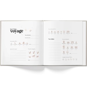 Livre à remplir enfant 2 à 5 ans pure lin (124 pages)