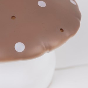 Lampe veilleuse champignon chocolat