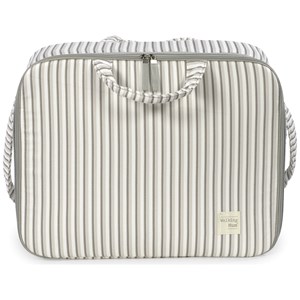Valise de maternité botton rayures