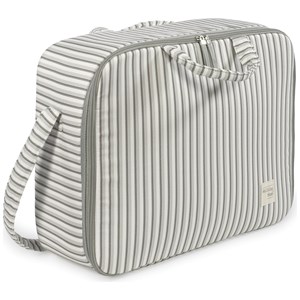 Valise de maternité botton rayures