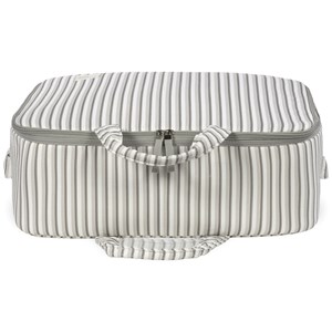 Valise de maternité botton rayures