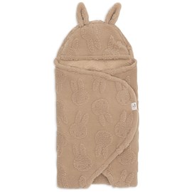 Couverture nomade miffy jacquard teddy biscuit