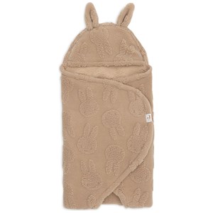 Couverture nomade miffy jacquard teddy biscuit