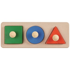 Puzzle à encastrer montessori (3 pièces)