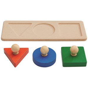 Puzzle à encastrer montessori (3 pièces)