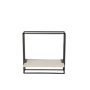 Étagère métal noir h.35cm