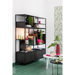 Lampe métal noir h.30.5cm