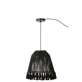 Lampe métal noir h.40cm