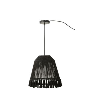 Lampe métal noir h.40cm