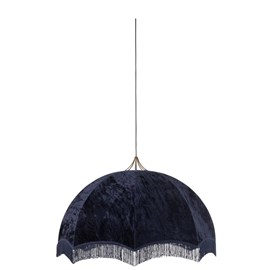 Suspension métal mauve h.50cm