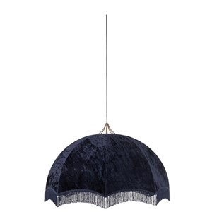 Suspension métal mauve h.50cm