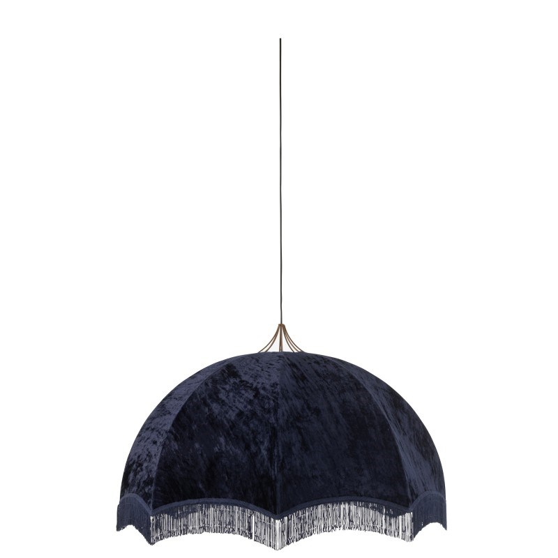 Suspension métal mauve h.50cm