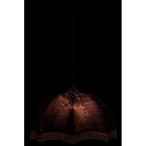 Suspension métal mauve h.50cm