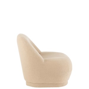 Pouf textile beige h.72cm