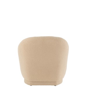 Pouf textile beige h.72cm