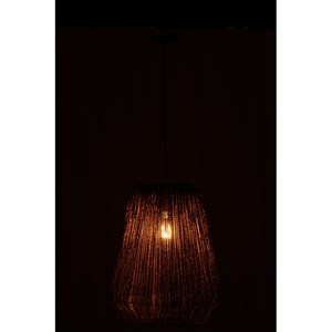 Lampe métal noir h.50cm