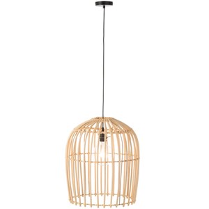 Lampe bois naturel h.48cm