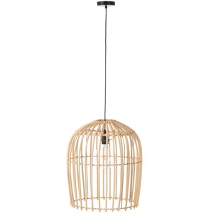 Lampe bois naturel h.48cm