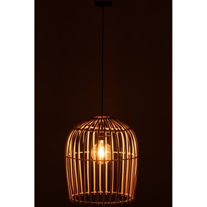 Lampe bois naturel h.48cm