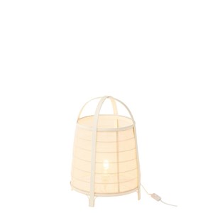 Lampe polyester beige h.52.5cm